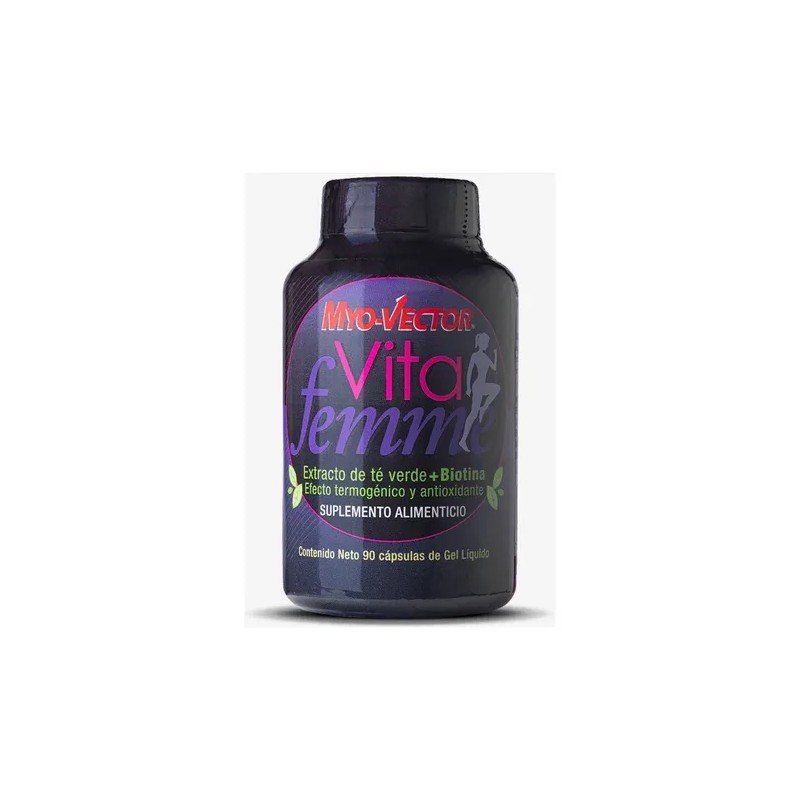 Vita Femme Myo-vector Te Verde Biotina 90 Caps