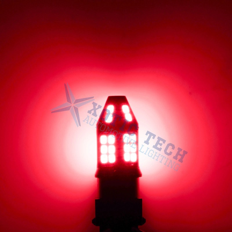 Xotic Tech 3157 40-LED Strobe Flashing Brake Tail Light for