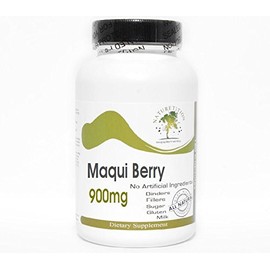 Naturetition Supplements Maqui Berry 900mg ~ 90 Capsules - No Additives