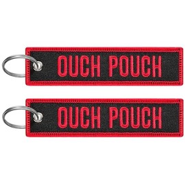 FRTKK 2 Pcs Embroidery keychain Key Ring Accessories, Double Sided Motorcycles Car Key Tags for Scooters Men and Women