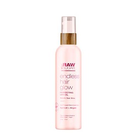 RAW SUGAR, Endless Hair Glow, Aceite Perfeccionador en Seco, con Chabacano y Aceite de Argán, Añade Brillo y Fuerza, Alisa las Puntas, Prensado en Frí