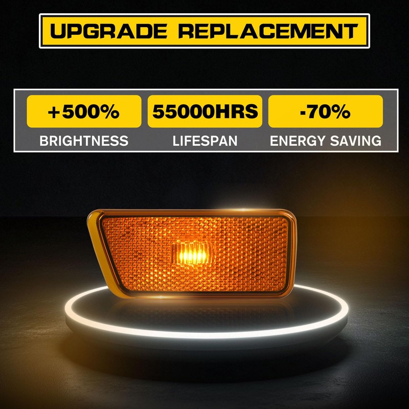 LED Front Bumper Side Lights for Ford Bronco Sport 2021
