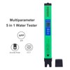 Bluetooth Water Tester EC TDS SALT S.G TEMP 5 in