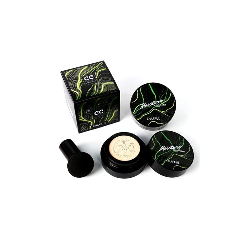 Base de maquillaje CC con cojín de aire Mushroom Head,