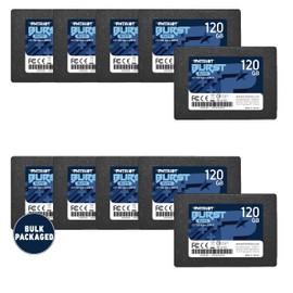 Patriot Memory Burst Elite SATA 3 120GB SSD 2.5" 10 Pack Non-Retail Bulk Packaged