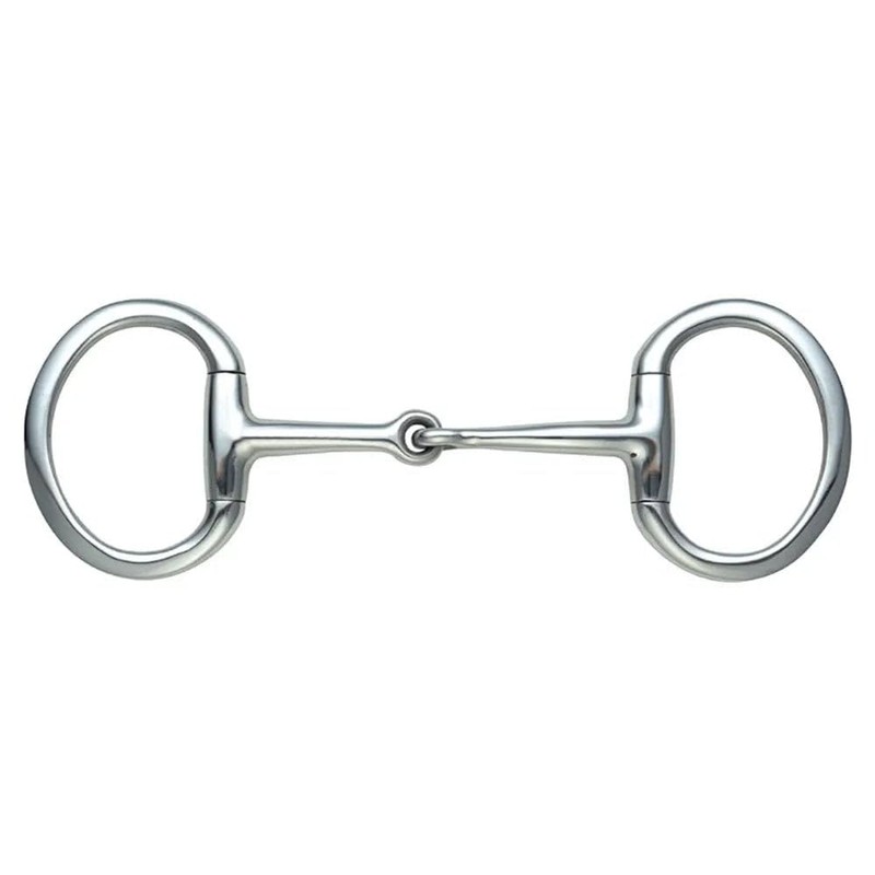 Shires Flat Ring Jointed Eggbutt 4.5"