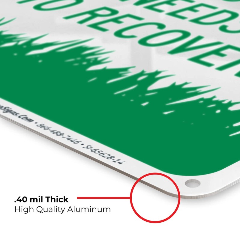 Please Keep Off Grass in This Area Needs to Recover