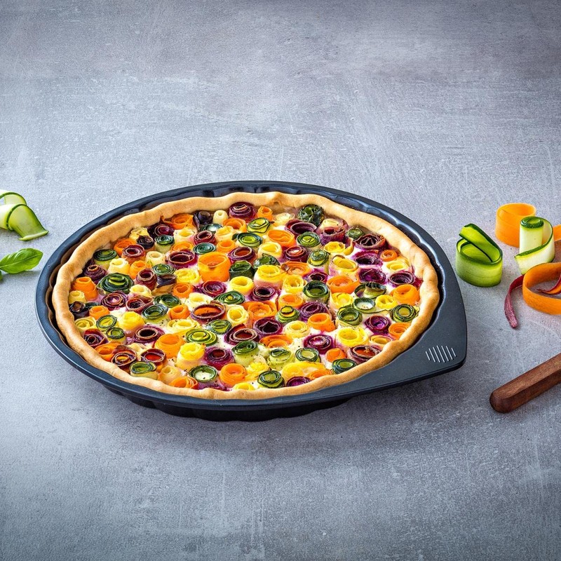 Pyrex Magic Metal Flan Pan Non Stick Coating Easy Grip