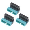 3Pcs Mainboard Power Adapter 19Pin to 90 Degree Connector DIY