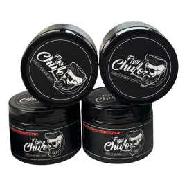 Set De 4 Pomadas Papi Chulo Barba, Bigote Y Cabello. Extractos Herbales