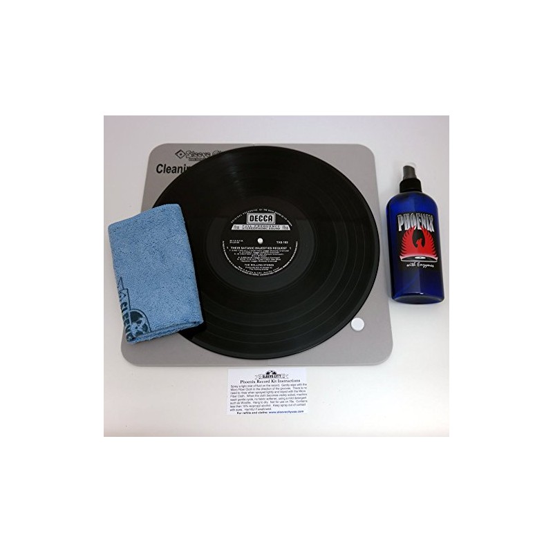 Phoenix Deluxe Record Cleaning Kit for Vinyl