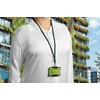 Durable 824105 Recycled RPET Lanyard with Carabiner, Strap Length 46