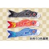 Clear Stone Children's Day Carp Streamer, Unisex, Blue