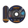 RHODIUS XT67 125x1.5x22 23mm Cutting Discs for Angle Grinder Flex