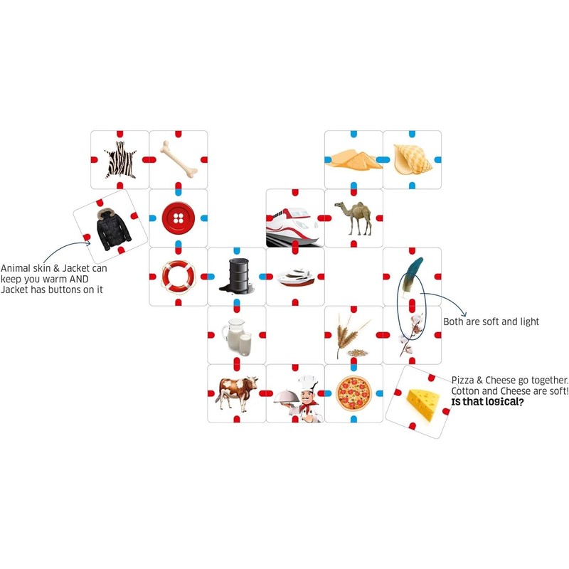 Chalk and Chuckles CC-017 Why Connect Game