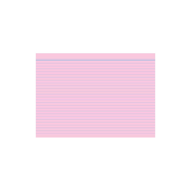 RNK 115063 Index Cards A6 Pack of 100 Pink