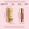 Liquid Blush Cream Face Blush - Soft Velvet Silk Texture,