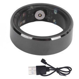 Smart Ring Health Tracker Sports Tracking Sleep Monitoring Rechargeable Lightweight Smart Health Ring for Sleeping Sports Fitness US Size 11