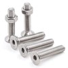 Glvaner M6-1.0 x 16mm Flat Socket Head Cap Screws and