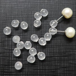 Impenetrable - arete de silicona suave para orejas perforadas, 50 ~ 100 piezas de respaldo impenetrable cómodo material de grado médico TPE (igual que el chupete) para todos los tipos de aretes (100