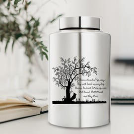 Large Urns for Human Ashes Tree of Life Urns for Ashes Large Burial Urns for Ashes - Family Tree Cremation Urns Funeral Decorative Urns - Up to 220 LBS (Still Loved, Still Missed)