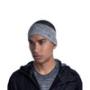 Buff DryFlx Headband SOLID Unisex One Size, Grey