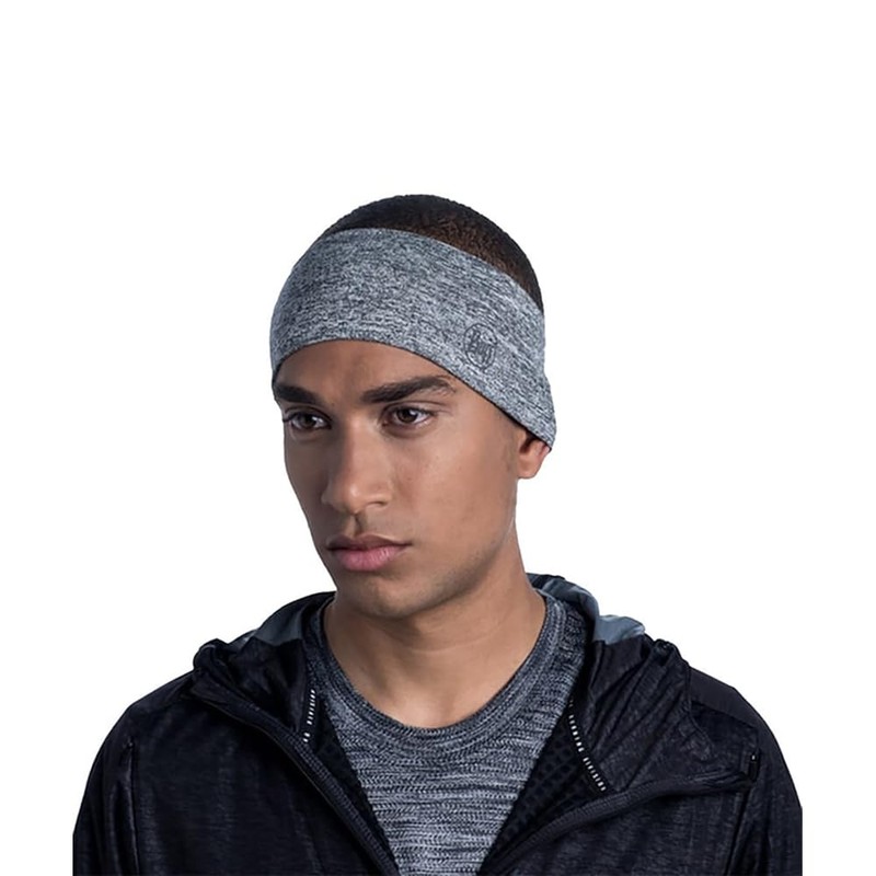 Buff DryFlx Headband SOLID Unisex One Size, Grey