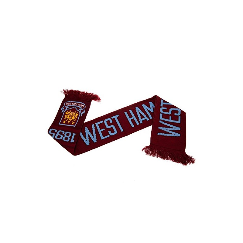 West Ham Nero Scarf - Claret - One Size
