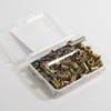 ATHYUTH Threaded Inserts for Wood, 80 Pieces Zinc Alloy Thread