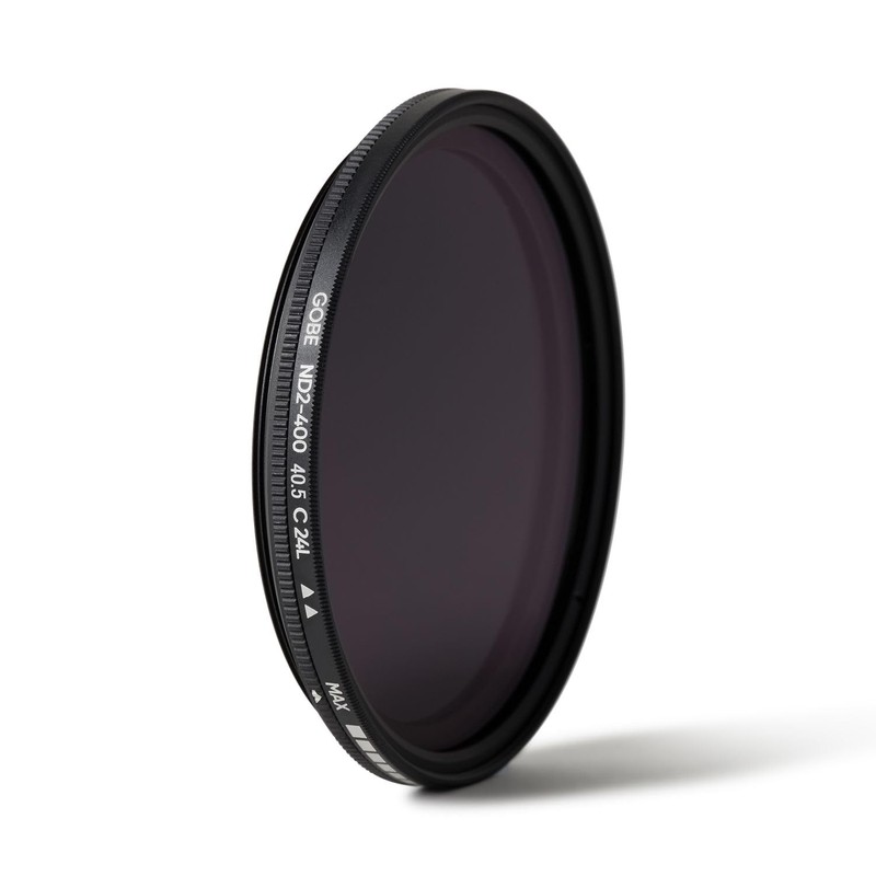 Gobe 40.5mm ND2-400 Variable ND Lens Filter (2Peak)