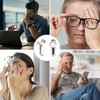 Vaporizador Ocular Facial MFFIKOZZ Alivio para Ojos Secos y Fatiga