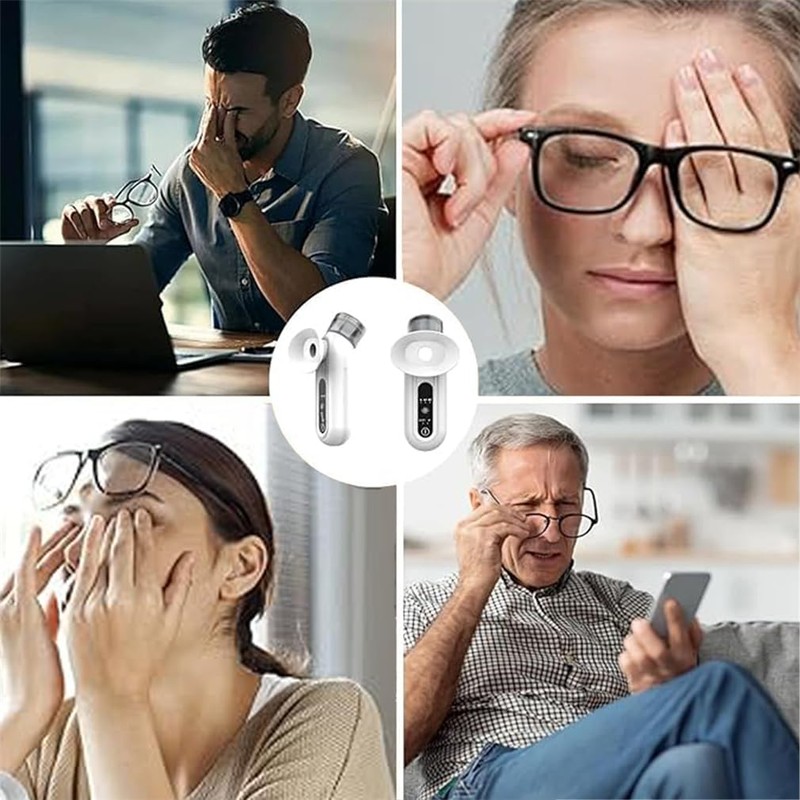 Vaporizador Ocular Facial MFFIKOZZ Alivio para Ojos Secos y Fatiga