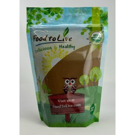 Food to Live Organic Chaga Mushroom Powder, 12 Ounces - All Natural Vegan Superfood for Immunity and Holistic Wellness. Rich in Antioxidants and Nutrient-Packed. Non-GMO. 100% Pure. Kosher