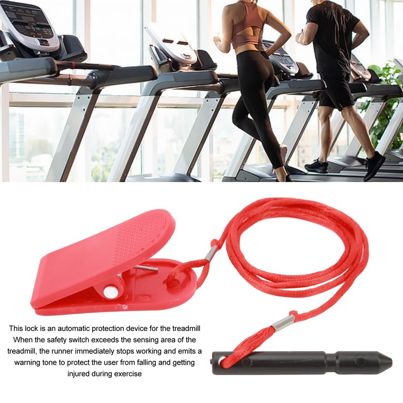 2Pcs Treadmill Safety Key Running Machine Safety Switch Safety Lock