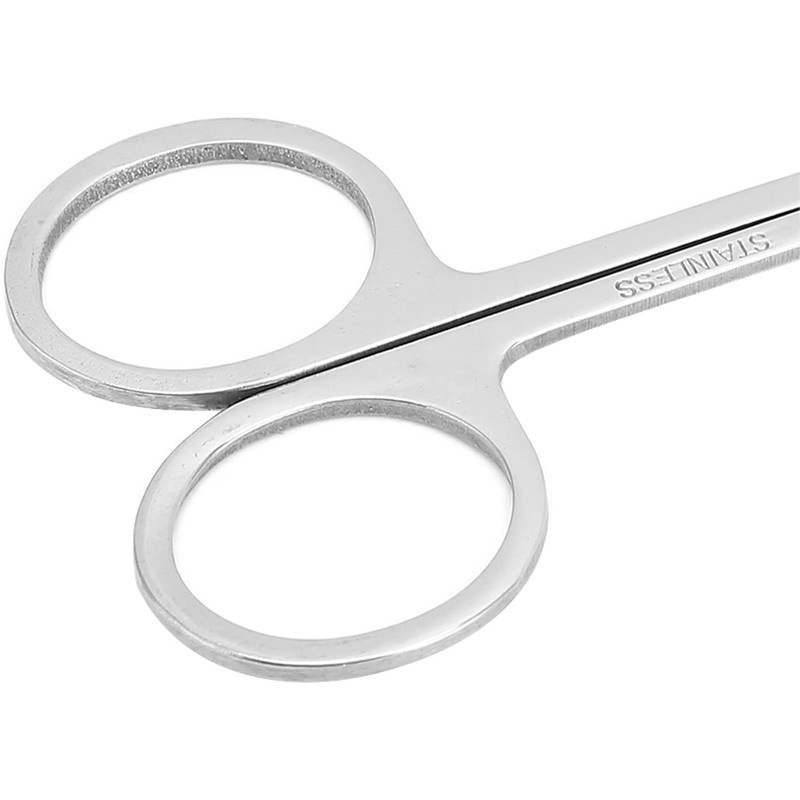 ZJchao Tijeras para Nariz, Barba y Bigote - Tijeras para