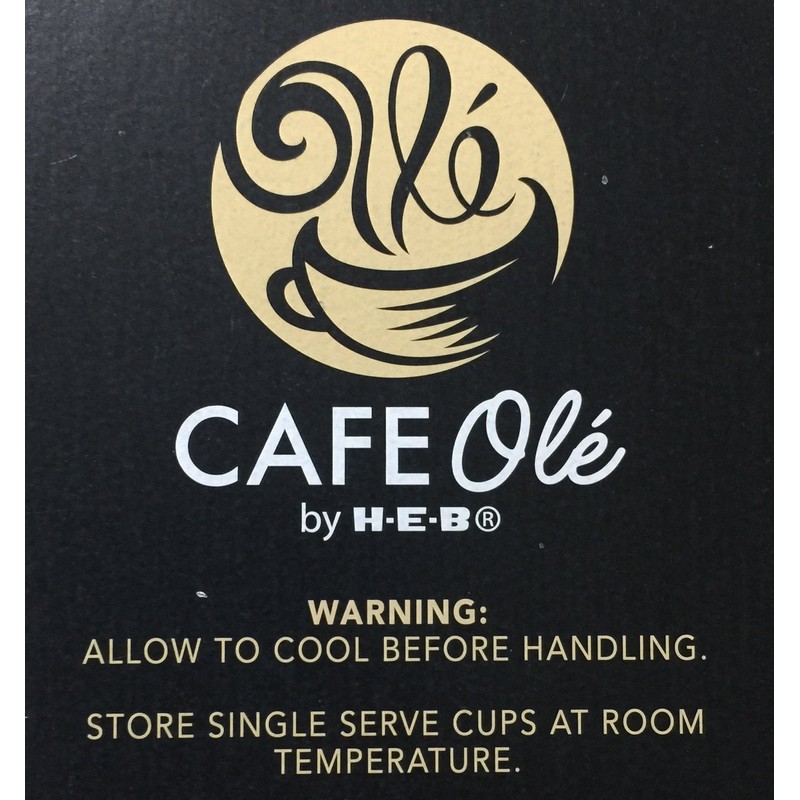 HEB Cafe Ole Coffee and Chicory Blend Pods compatible with