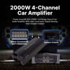 Power Acoustik RZ4-2000D 2000W Class D 4 Channel Amplifier ,