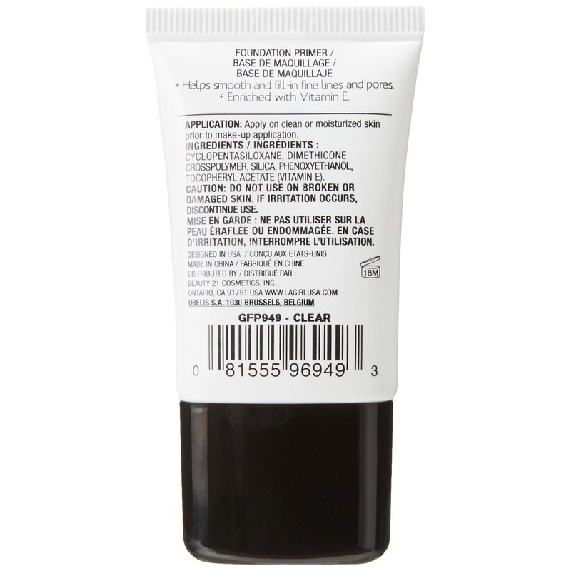 L.A. Girl PRO Prep HD High Definition Smoothing Face Primer