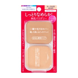 Aqua Label Moist Powdery Ochre 20 (Refill) (SPF 20, PA++), 0.4 oz (11.5 g), Natural Skin Color, Gram (x 1)