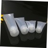 VICASKY 5pcs Travel Bottles Refillable Dispensing Bottles for Shampoo Lotion