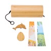 Bamboo Wind Chimes Metal Waterproof Japanese Chord Windchime Windbell for