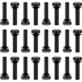 24 Pack Replacement WB02X24790 Rubber Feet, Heat Resistant Anti-Slip Grate Bumpers Pads Compatible with GE Gas Stove Top Range Cooktop Burner