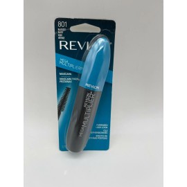 Revlon Mega Multiplier Mascara 801 BLACKEST BLACK 0.28 Fl Oz New In Package