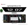 excovip Almohadilla para Mouse 80x30x0.2 cm con Base Antideslizante y