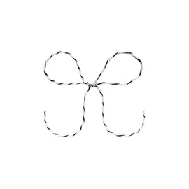 Baker's Twine - Black & White Stripe