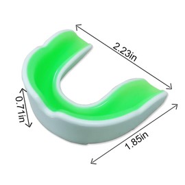 Youth Mouth Guard Football MouthGuard Sports Kids Boys Mouthpiece Teeth Braces (S)