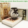 Solar Flame Lantern Lights Flickering Flames Outdoor Solar Lights Hanging