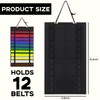 SANJHFF Karate Belt Display Rack, Martial Arts Belt Display Holds