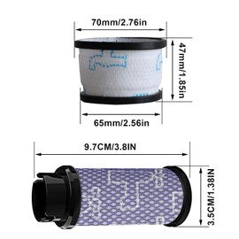 HIFROM Vacuum Cleaner Replacement Filter,Compatible with INSE S6 S6P S600 Cordless Vacuum Cleaner,Replacement Vacuum Filters Kit Washable Reusable