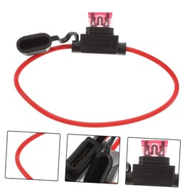 ABOOFAN 1 Set Inline Fuse Holder Adapter for Automotive Use Fuse Tap for Car Truck Rv Boat Circuit Protection
